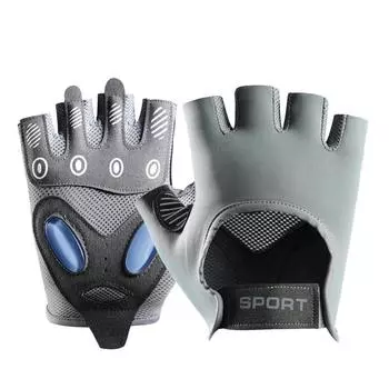 Fitness Gloves Half Finger Thin Sports Outdoor Training Anti Slip Wear Resistant Breathable Horizontal Bar Women s Palm Cover Anti Cocoon S