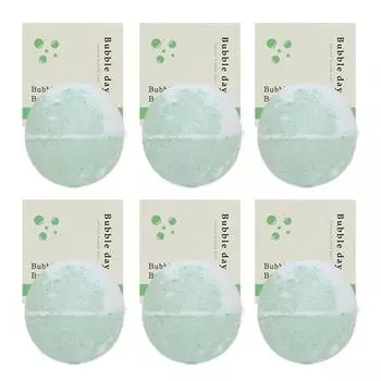 Фитонцидные бомбочки для ванны Bubble Day, 100 г, 6 шт.