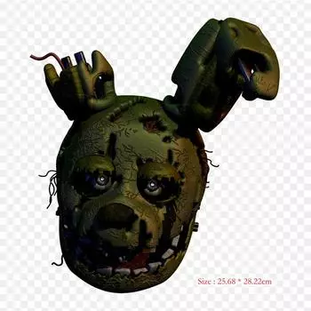 Five Nights At Freddy s 3 Симулятор пиццерии Freddy Fazbear s Endosk, термонаклейки для одежды, футболка, сумка, теплопередающие наклейки, железные нашивки