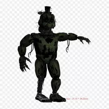 Five Nights At Freddy S 4 Five Nights At Freddy S 2 Fi Утюг на термопереносной печати Виниловые нашивки Наклейка для одежды DIY Аппликации Моющиеся нашивки