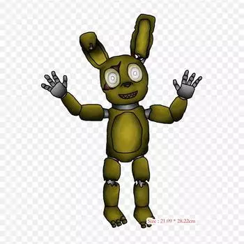 Five Nights At Freddy S 4 Freddy Fazbear S Pizzeria Si термотрансферная печать, виниловые нашивки, наклейки для одежды, аппликации «сделай сам», моющиеся нашивки