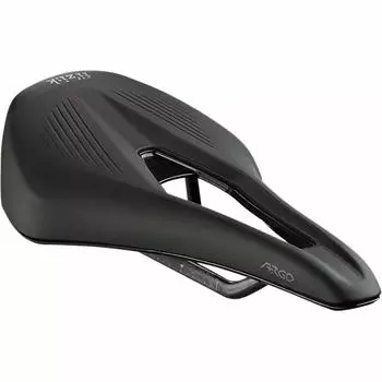 Fizik Vento Argo R1, шоссейное велосипедное седло с коротким носом, черное, 150 мм