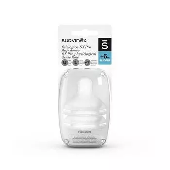 Физиологическая соска L Flow Silicone 2 единицы