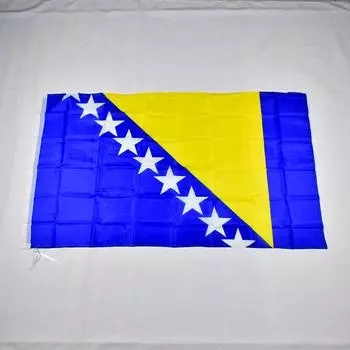 Флаг Боснии и Герцеговины 90*150см.