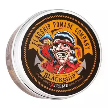 Флагманская помада FLAG Hmade Black Xtreme для волос с сильной фиксацией и слабым блеском, аромат Rumrunner 100 мл