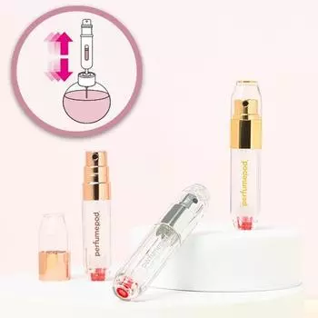Флакон для духов Travalo, горшок для духов, хрусталь, 3 типа, выберите 1 crystal gold