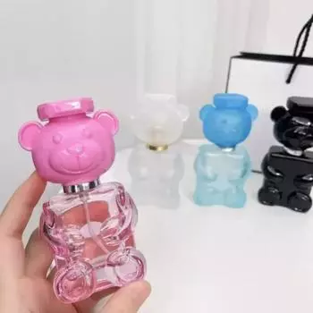 Флаконы для духов на 30 мл, флакон для образцов духов Little Bear, новый флакон с распылителем для прессы