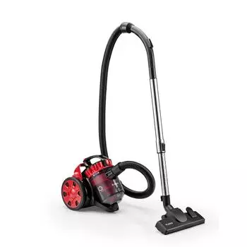 Flama 1684FL 700W Пылесос без мешка, красный TU прозрачный