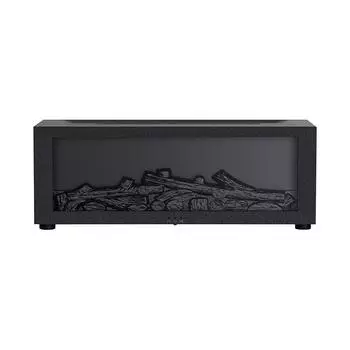 Flame Fireplace Oil Diffuser Simulation Fireplace Flame Diffuser Atmosphere Timing Creative Humidifier(without Oils) One Size