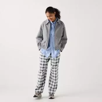 Фланелевые брюки UNIQLO в клетку А