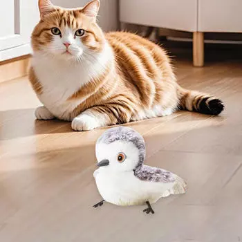 Flapping Bird Cat Activated 3 Modes Simulation for Bored Indoor Cats Electric Exercise Toy Style A