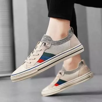 Flat Tennis Casual Shoes For Men Mesh Non-slip Sneakers Walking New In Korean Style Offer Footwear Delivery Deals Work Man Shoe 39