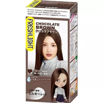 Fleshlight Молочная краска для волос Шоколадно-коричневый 1 шт [Квази-наркотик] (х 1) шоколадный коричневый