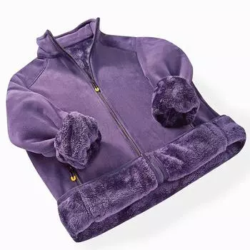 Флисовая флисовая куртка Olympic Fleece для женщин, теплая и ветрозащитная флисовая куртка Arctic Fleece для мужчин, повседневная с утолщенным флисом L