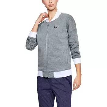 Флисовая куртка-бомбер Under Armour Threadbone для женщин, размер X-Small