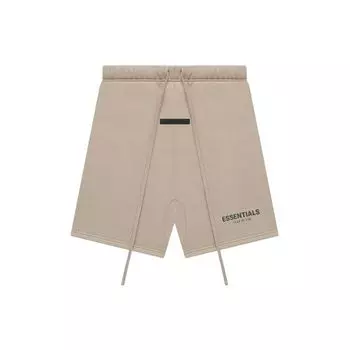Флисовые шорты Fear of God Essentials Брюки унисекс Светло-коричневые FOG-FW21-182 L