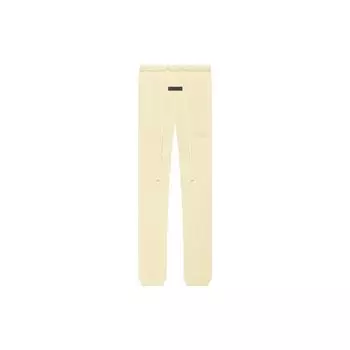 Флисовые спортивные штаны Fear of God Essentials — осень/зима 2022, мужские брюки канареечно-желтого цвета FOG-FW22-637 M