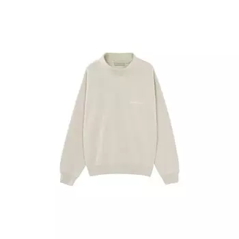 Флисовый пуловер Fear of God Essentials с текстурированным логотипом, мужские свитера, пшеничный FOG-SS22-251 M