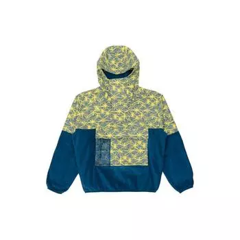 Флисовый пуловер с капюшоном Nike ACG Series с цветными блоками и полумолнией, мужская толстовка с капюшоном для путешествий, желтый CK3107-432 M