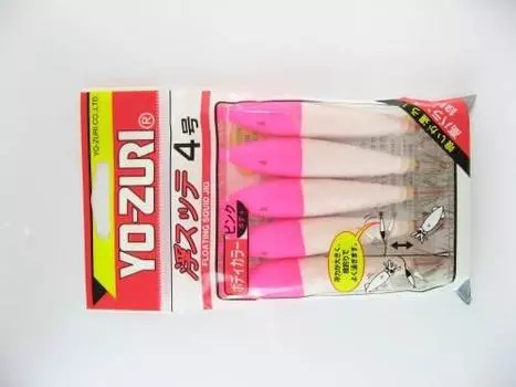 Floating sutte can TY2 cloth wrap 5 pieces Pink body x pink x white YO-ZURI Sutte 4.0 P2