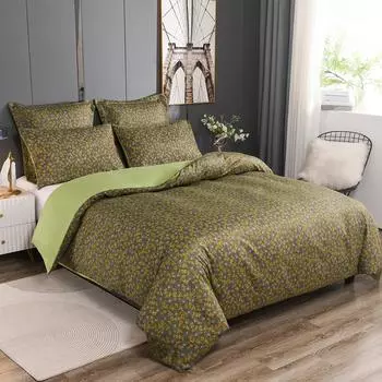 Floral Printed Boho Duvet Cover Set,Ultra Soft Breathable Comforter Cover with Zipper Ties,3 Pieces Bedding Set for All Seasons US Twin-173x229