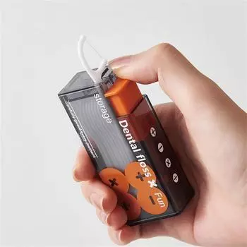 Floss Storage Box Exquisite Box Body Compact Size Efficient Innovative Oral Care Accessories Portable Floss Holder
