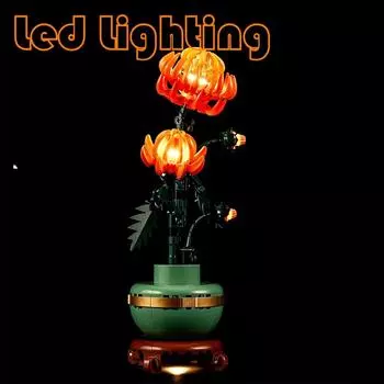 Flower Chrysanthemum Led Light Kit For 10368 The Creator Botanical Collection Not Include Building Block (Only Lighting Set)