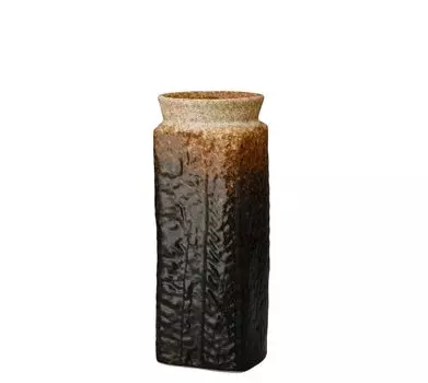 Flower vase Square fuki Buddhist altar supplies Buddhist altar supplies memorial service vase/Tea Hand-held
