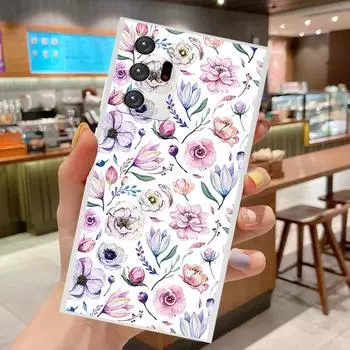 Чехол с цветочным узором для Samsung Galaxy Note 20 Ultra 10 Plus Lite Note10 Note20 20Ultra 5G, мягкий силиконовый чехол для телефона For Samsung Note 20
