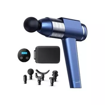 FLQUE Gnrique Handle Gun Massager, перкуссионный массажер с 6 массажными головками и 30 скоростями, пистолет