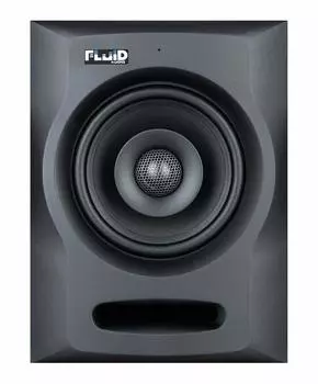 Fluid Audio FX50 5-дюймовый коаксиальный студийный мониторный мониторный динамик XLR TRS сбалансированное соединение 90 Вт выход черный (один предмет)