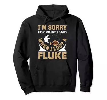 Fluke Fisherman Gear Fluke Fishing Lure Fishing Rod Parka Men s чёрный