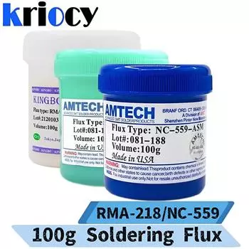 Флюс Amtech Original NC 218 559 ASM Флюс для пайки 100 г Не требующий отмывки флюс для пайки освежитель жала пайка печатных плат ремонт сварка T