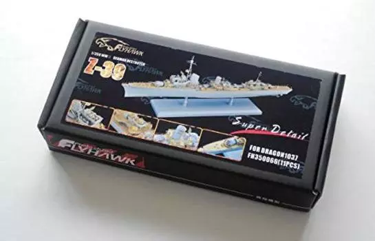 Flyhawk Немецкий ВМС Destroyer Destroyer набор деталей 1/350 Z-39