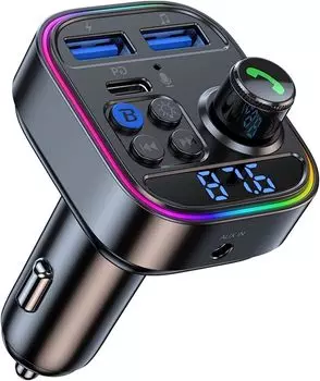 FM Bluetooth Car FM PD Rapid Car Совместимость с 2 Музыкальными Воспроизведениями Car Совместимость со Светодиодами Светодиод Напряжение Японское Руководство по эксплуатации Японский FM