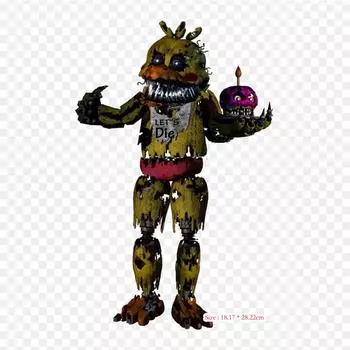 Fnaf 4 Freddy Five Nights At Freddy S 4 Freddy Fazbear Утюг на термопереносной печати Виниловые нашивки Наклейка для одежды DIY Аппликации Моющиеся нашивки