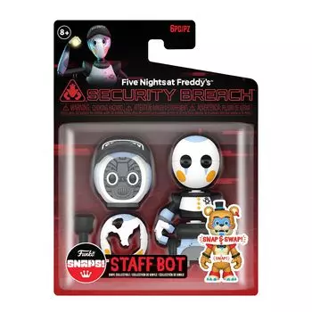 FNAF Five Nights at Freddys Security Staff Bot Security Staff Bot Figure Funko Funko Snap