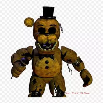 Fnaf Withered Freddy Five Nights At Freddy s 2 Freddy Fazbear s Pizz Железные переводные картинки для одежды Футболка Сумка Теплопередающие наклейки Железные нашивки