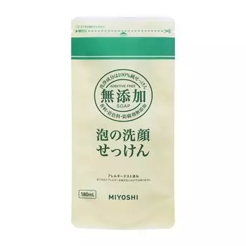 foaming facial cleansing soap refill 180mL x 3 set Additive-free