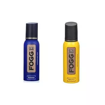Fogg Combo of Dynamic + Extreme дезодорант-спрей для мужчин (120x2=240 мл) Дезодорант-спрей - для мужчин