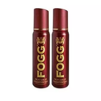 FOGG Men Monarch свежий аромат дезодоранта-спрея 120 мл каждый (100Gms)- Пакет из 2