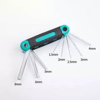 Folding Hexagon Socket Wrench Multi-functional Torx Key Set New Allen Key Set Outdoor Repair