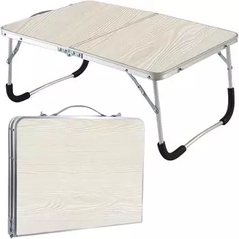 Folding outdoor table to lightweight camping mini compact low side bed solo made of aluminum table, [Easy carry, type] Children s desk, table, table,
