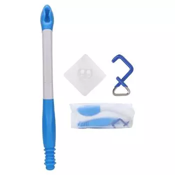 Folding Toilet Aid Wiper Long Reach Comfort Tissue Grip Wiper for Limited Mobility Elderly