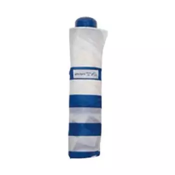 Folding umbrella 50cm lightweight mini mini border navy 21120 тёмно-синий