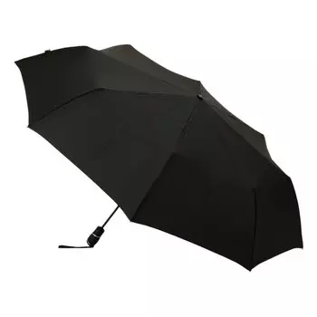 Складной зонт большой Duomatic Safety KNF880 зонт автоматический большой большой 5 лет гарантии черный [Knirps] мужской открыть/закрыть [710] - чёрный