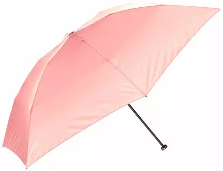 Folding Umbrella Pink Japanese Rib 55cm [Moonbat] 21-431-20390-02 Men s (FREE Size)