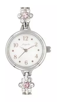 [Follow] Watch fragola Flower Point Bracelet Watch N00424S-4 SV Women s Silver