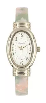[Follow] Watch Fragola Oval Aceti Bangle Watch N02124S-3 PK Women s Pink