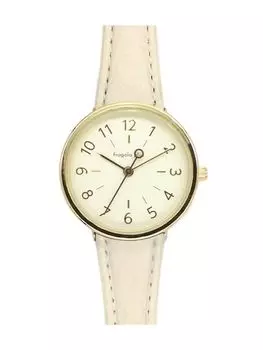 [Follow] Watch Fragola Plus (Fragola Plus) Antibacterial Belt Watch H03821A-1 IV Women s Ivory